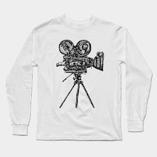 Camera Reel Contraption Long Sleeve T-Shirt